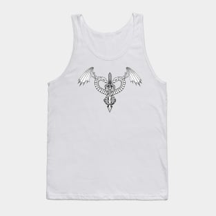 Sword an snakes Tank Top